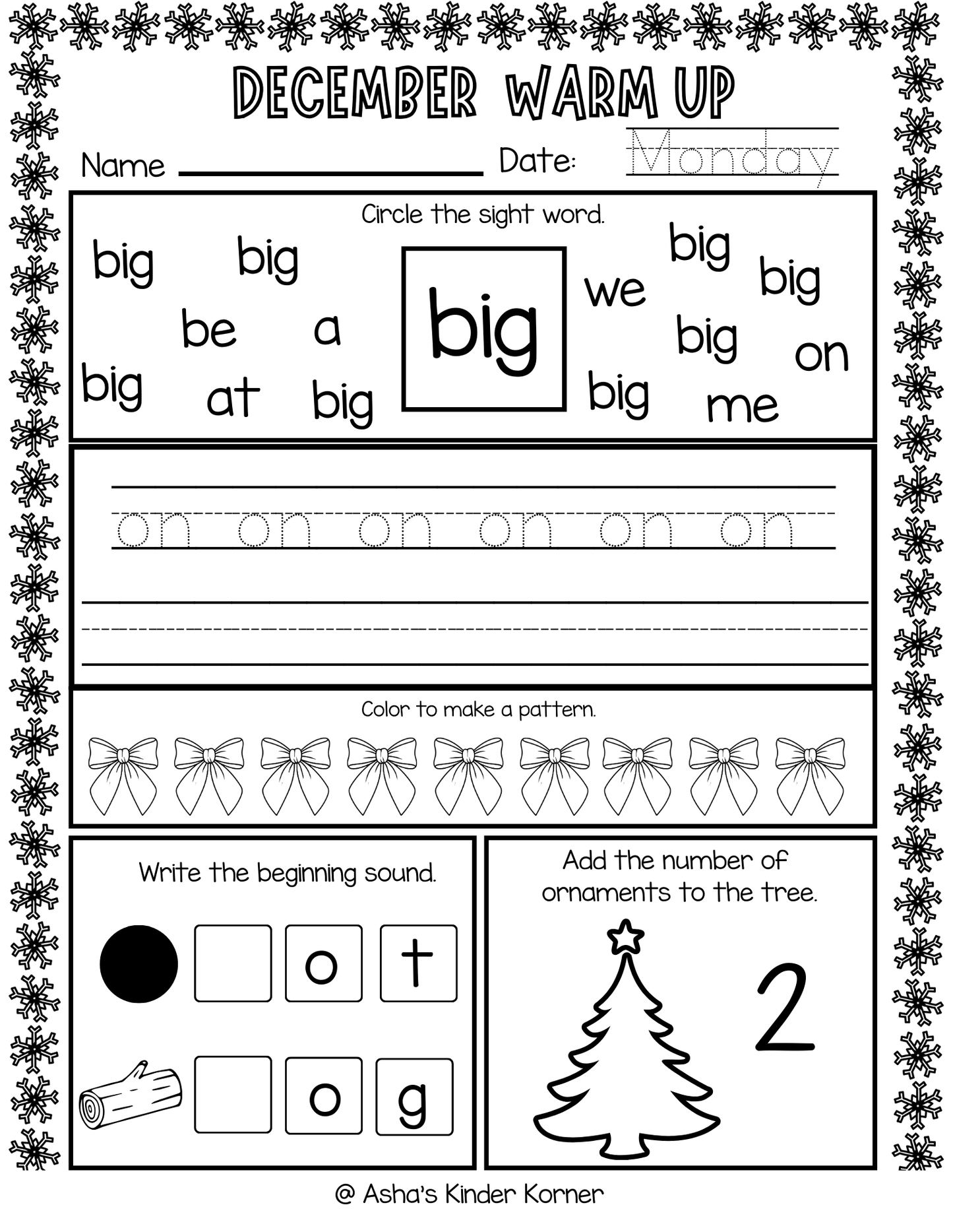 DIGITAL Morning Work Bundle | Year-Long Reading & Math Worksheets
