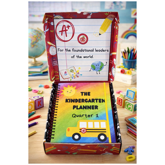 Kindergarten Planner | Quarter 1