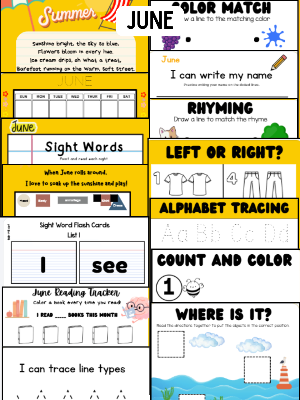 The Kindergarten Planner | Quarter 1
