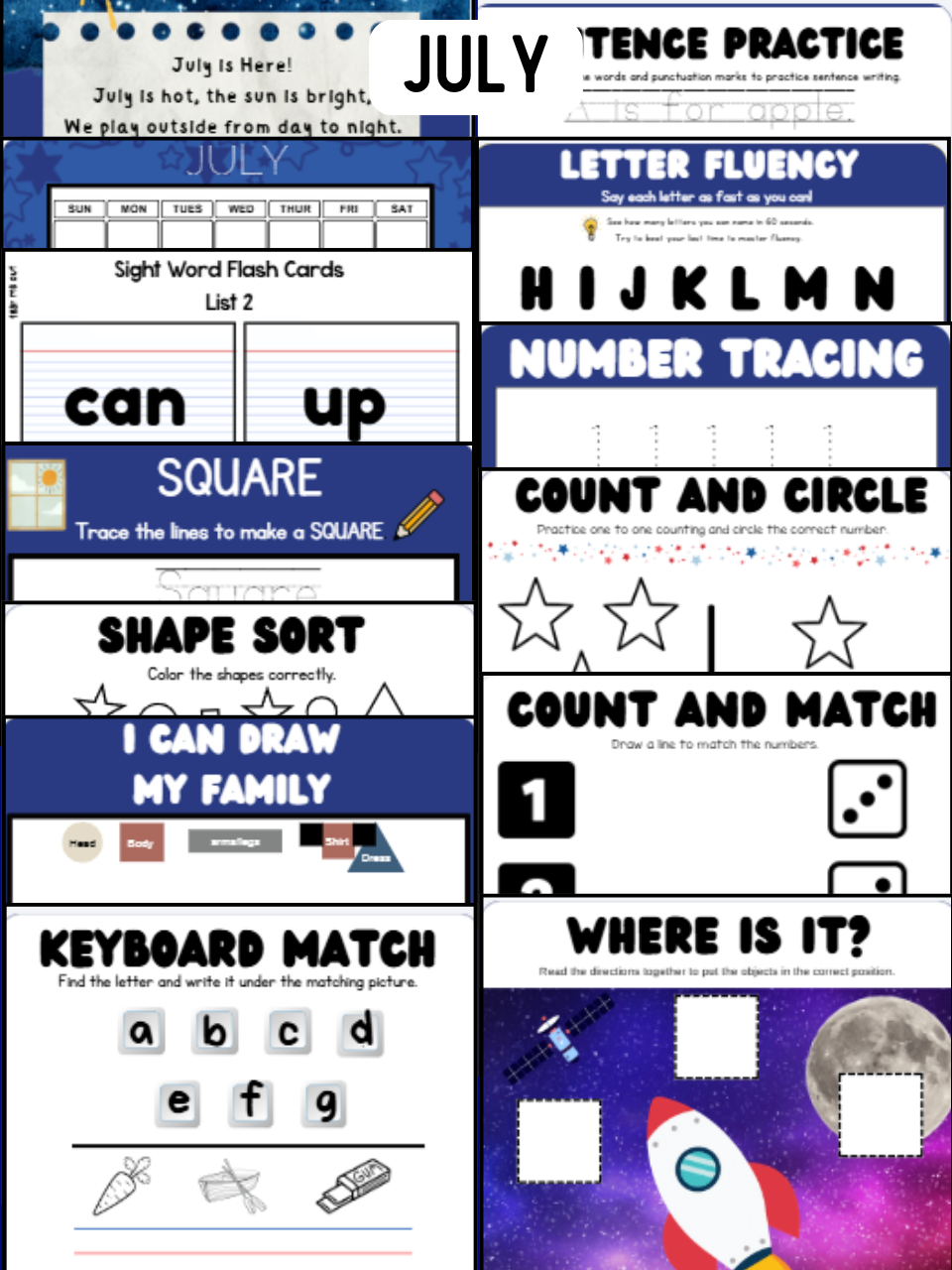 The Kindergarten Planner | Quarter 1